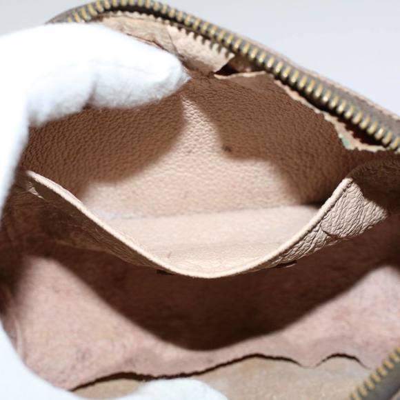 LOUIS VUITTON Monogram Pochette Cosmetic PM Cosmetic Pouch M47515 LV Auth bs9045 - Picture 11 of 16